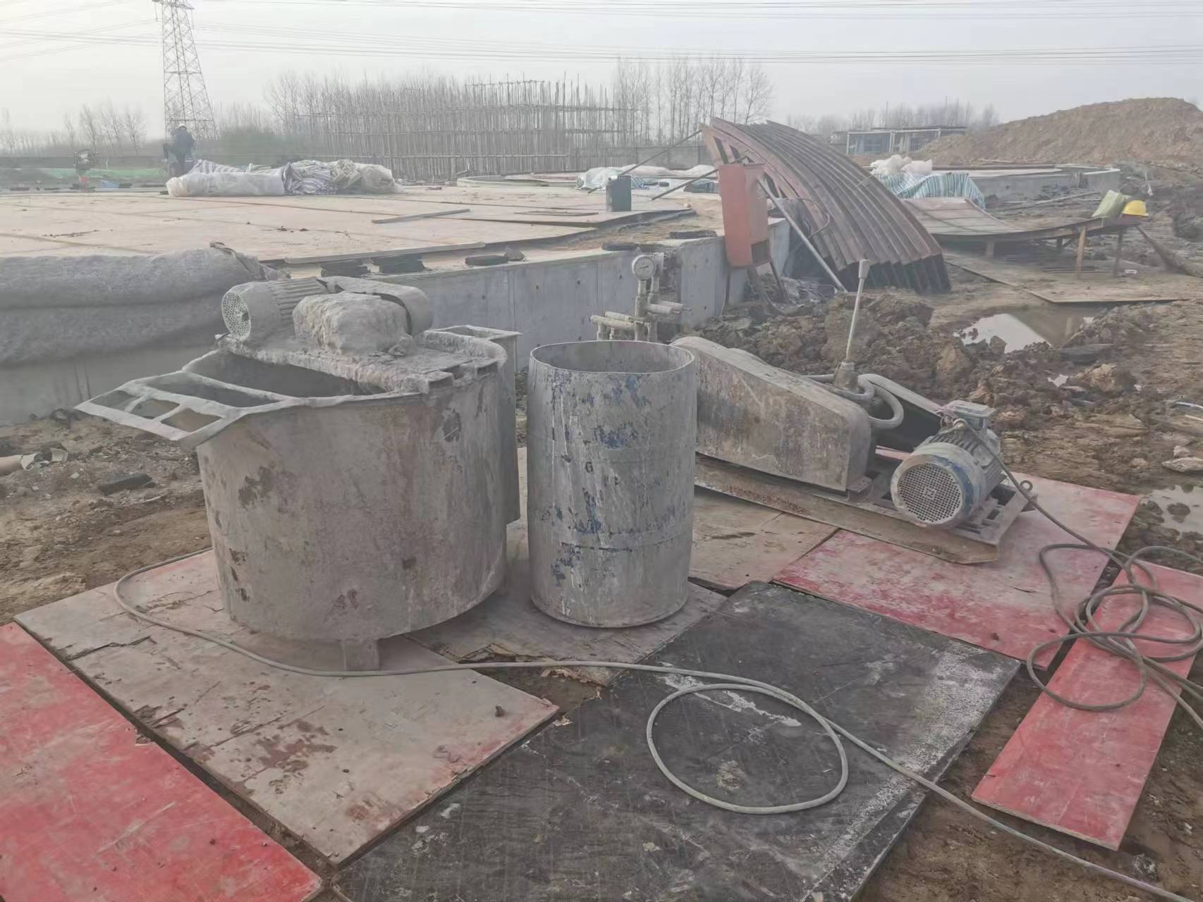 康平设备基础注浆